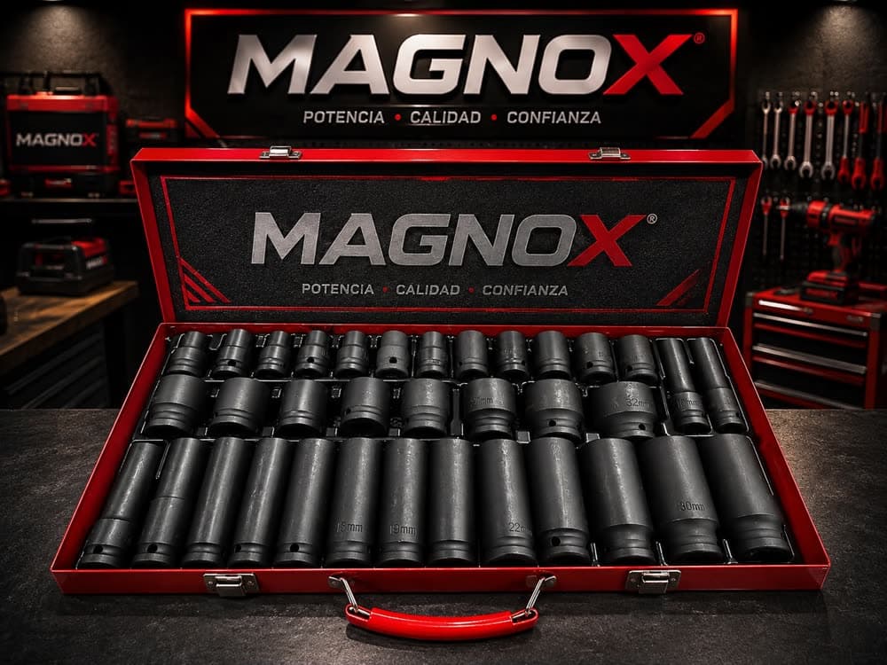 Especificaciones visuales de Juego de Copas de Impacto MAGNOX 35 Piezas