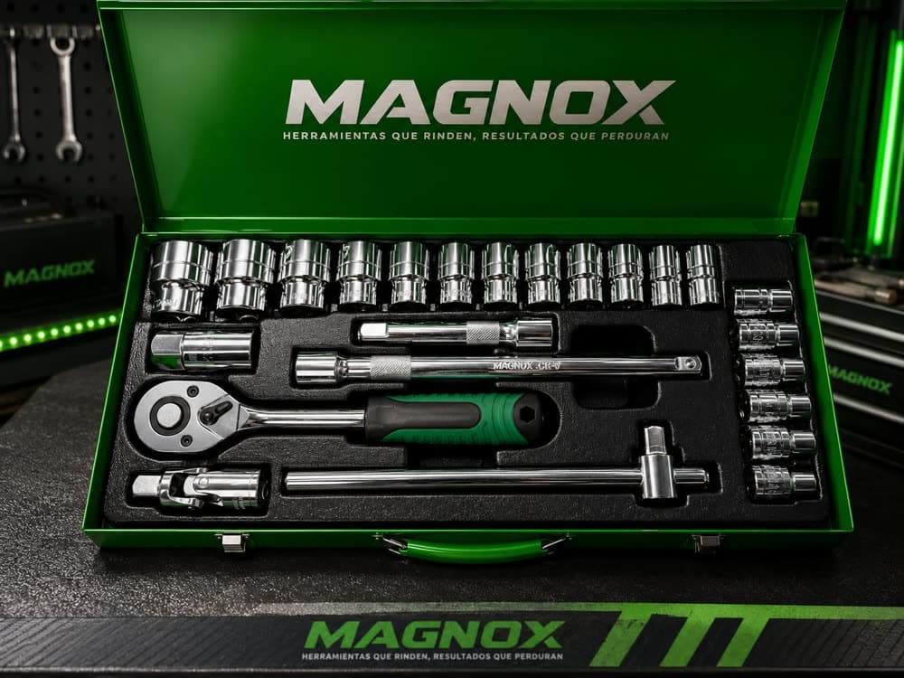 Especificaciones visuales de Juego de Copas MAGNOX